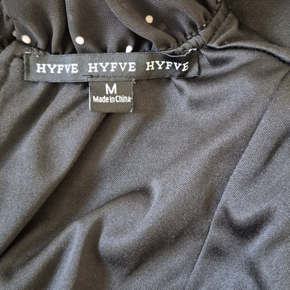 HYFVE Black Polka Dot Dress - Picture 6 of 8